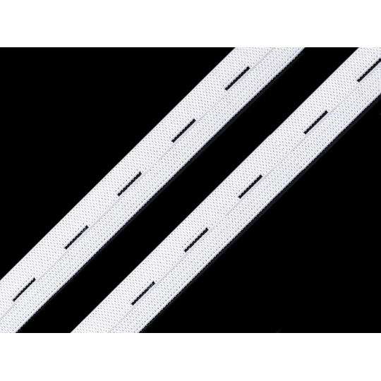 Elastic cu butoniere, lățime 15-17 mm - 30 m | Mimib