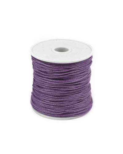 Șnur din bumbac cerat, Ø1 mm - 1 buc. | Mimib
