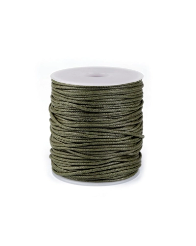 Șnur din bumbac cerat, Ø2 mm - 50 m | Mimib