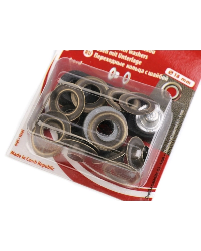 Set ocheți cu dispozitiv de atașare, Ø8 mm - 1 blister | Mimib