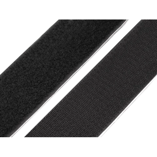 Bandă arici autoadezivă, complet (puf + scai), 50 mm - 1 m | Mimib