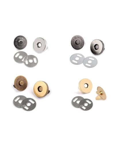 Închizatori / Capse magnetice, Ø18 mm - 5 set | Mimib
