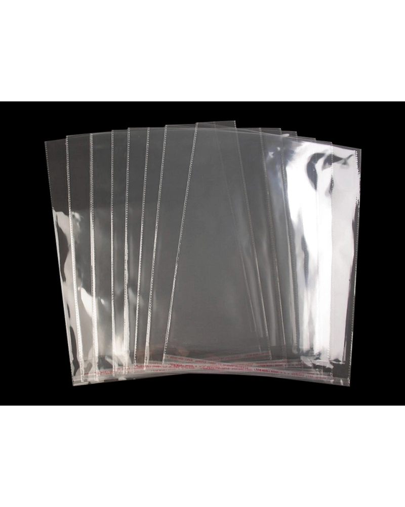 PP vrecko s lepiacou lištou 40x50 cm - 100 ks | Mimib