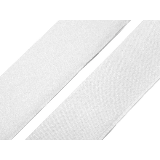 Suchý zips háčik + plyš samolepiaci šírka 50 mm - 1 m | Mimib