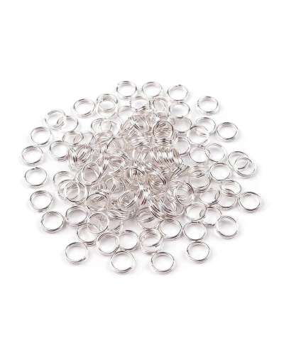 Spojovací krúžok dvojitý Ø6 mm - 20 g | Mimib