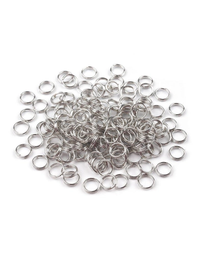 Spojovací krúžok dvojitý Ø6 mm - 20 g | Mimib
