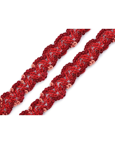 Bandă decorativă cu paiete, lățime 20 mm - 13.5 m | Mimib