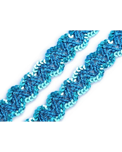 Bandă decorativă cu paiete, lățime 20 mm - 13.5 m | Mimib