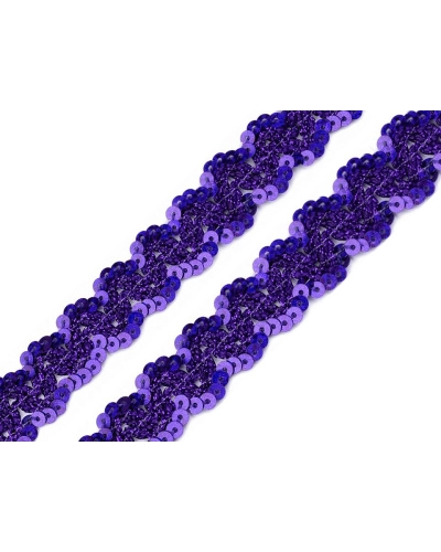 Bandă decorativă cu paiete, lățime 20 mm - 13.5 m | Mimib