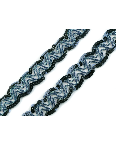 Bandă decorativă cu paiete, lățime 20 mm - 13.5 m | Mimib