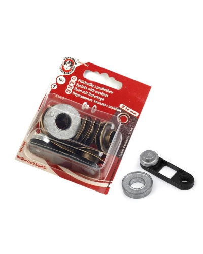 Set ocheți cu dispozitiv de atașare, Ø12 mm - 1 blister | Mimib