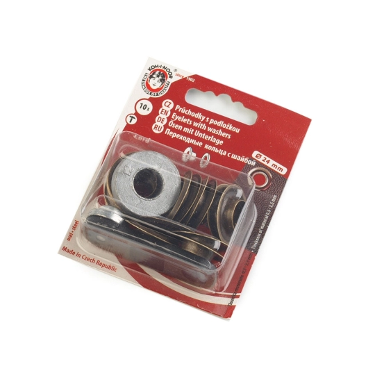 Set ocheți cu dispozitiv de atașare, Ø12 mm - 1 blister | Mimib