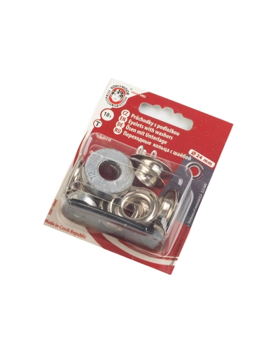 Set ocheți cu dispozitiv de atașare, Ø12 mm - 1 blister | Mimib