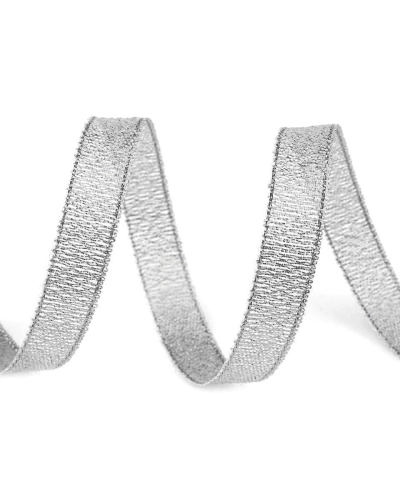 Panglică cu lurex, lățime 10 mm - 22.5 m | Mimib