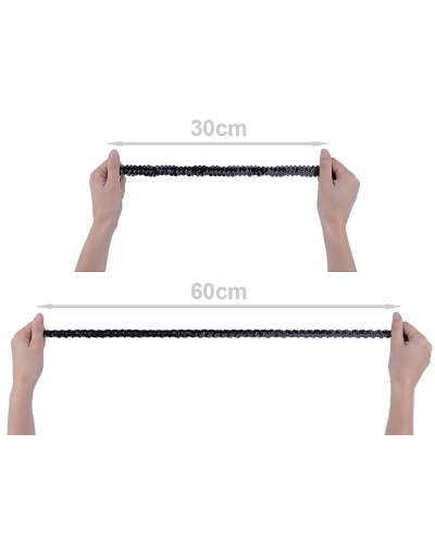 Bandă elastică cu paiete, lățime 30 mm - 13.5 m | Mimib