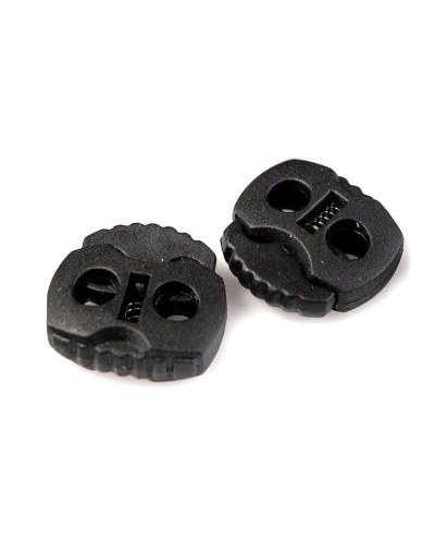 Opritori șnur, 2 găuri, 20x20 mm - 10 buc. | Mimib