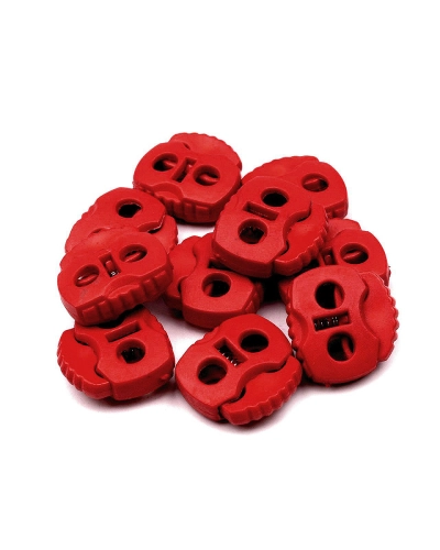 Opritori șnur, 2 găuri, 20x20 mm - 10 buc. | Mimib
