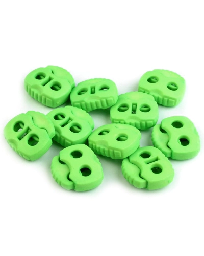 Opritori șnur, 2 găuri, 20x20 mm - 10 buc. | Mimib