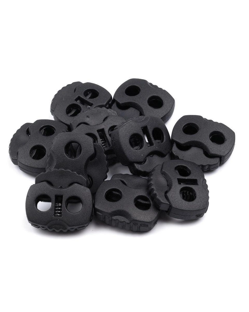 Opritori șnur, 2 găuri, 20x20 mm - 10 buc. | Mimib