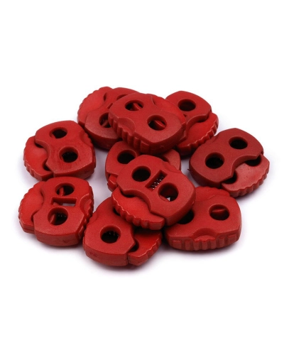 Opritori șnur, 2 găuri, 20x20 mm - 10 buc. | Mimib