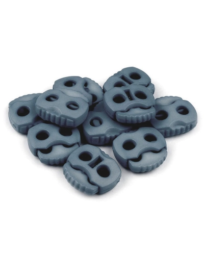 Opritori șnur, 2 găuri, 20x20 mm - 10 buc. | Mimib