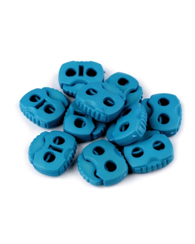 Opritori șnur, 2 găuri, 20x20 mm - 10 buc. | Mimib