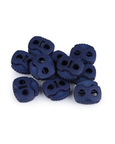 Opritori șnur, 2 găuri, 20x20 mm - 10 buc. | Mimib