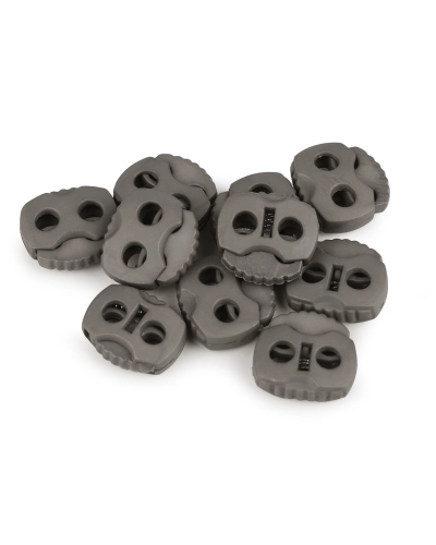 Opritori șnur, 2 găuri, 20x20 mm - 10 buc. | Mimib