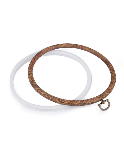 Gherghef / Ramă pentru broderie Flexi, Ø16 cm - 1 buc. | Mimib
