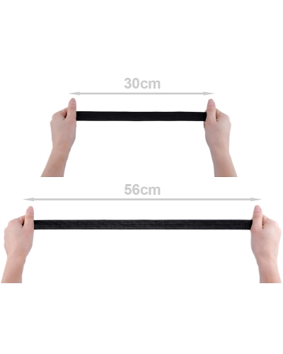 Elastic lat țesut, lățime 25 mm - 25 m