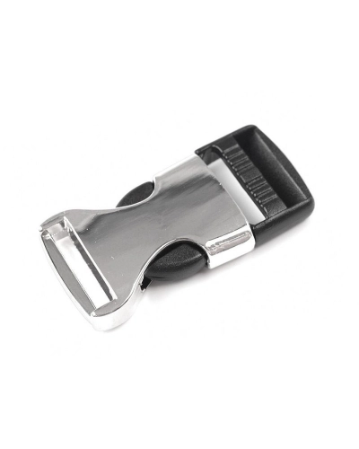 Cataramă trident, plastic și metal, lățime 20 mm - 1 pereche | Mimib