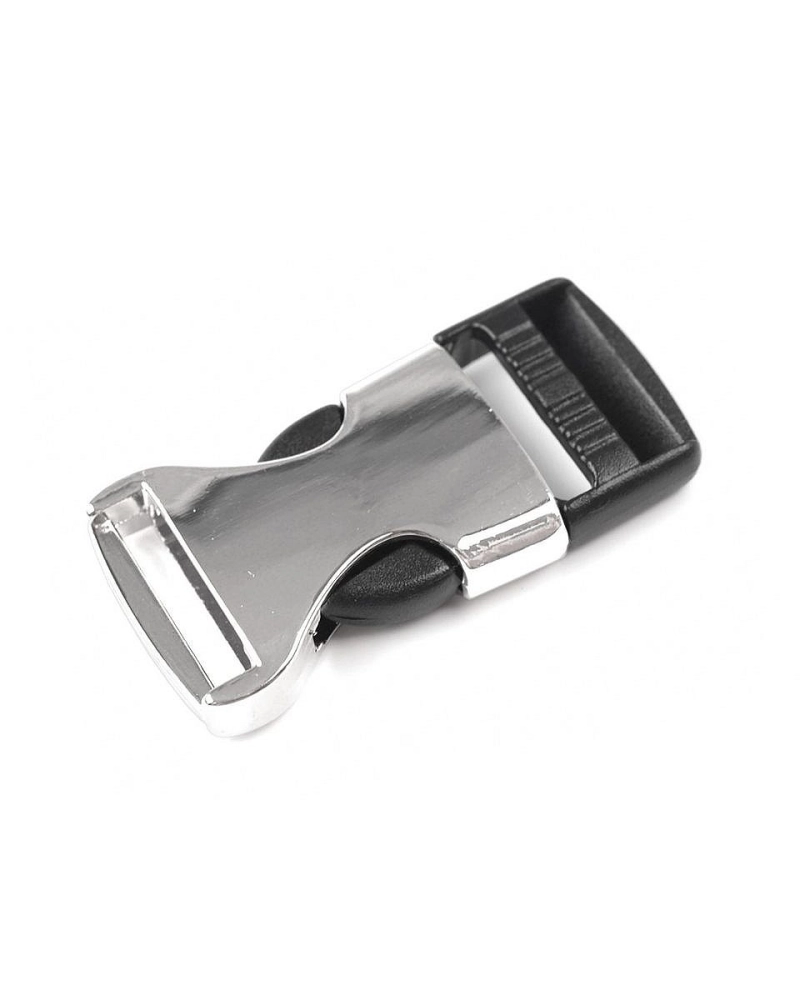Cataramă trident, plastic și metal, lățime 20 mm - 1 pereche | Mimib