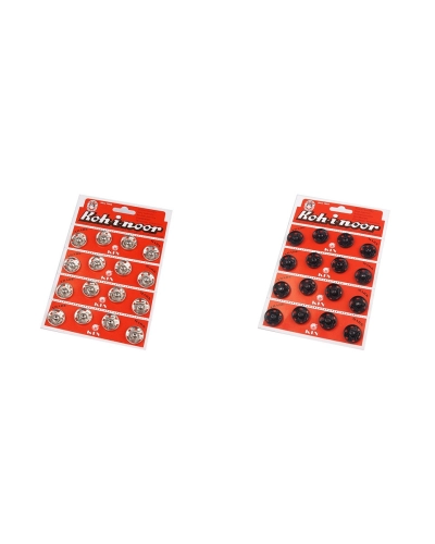 Capse metalice de cusut, mărimea 8 - 4 card | Mimib