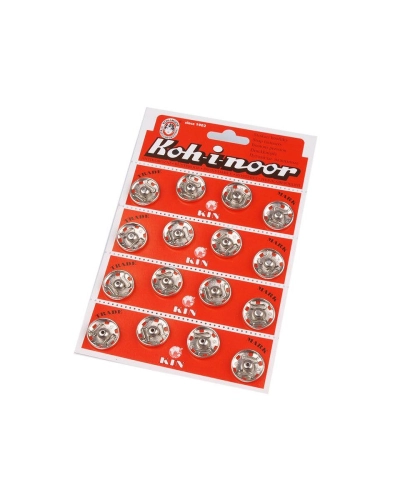 Capse metalice de cusut, mărimea 8 - 4 card | Mimib