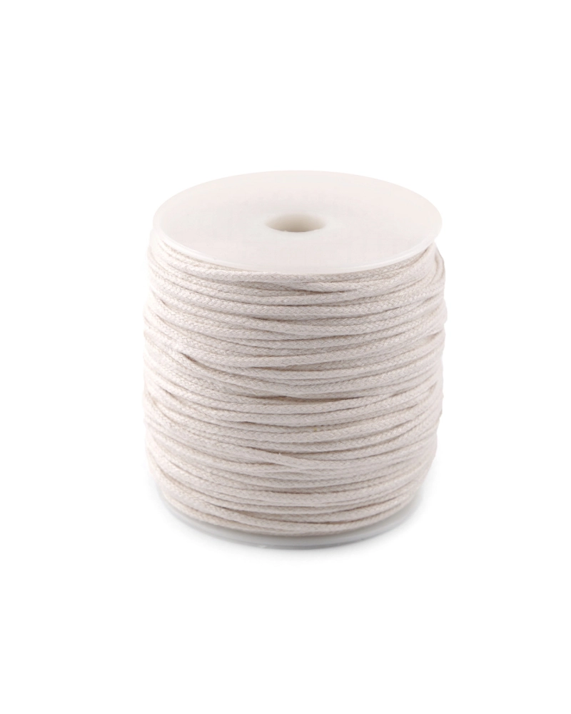 Șnur din bumbac  macrame, Ø3 mm - 100 m | Mimib