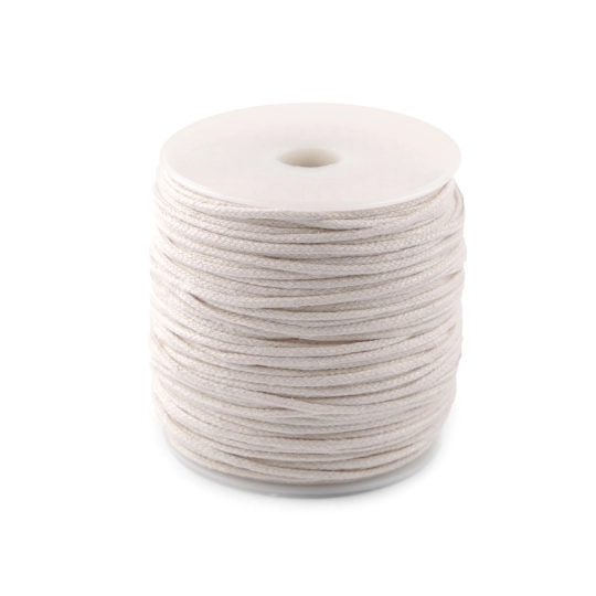 Șnur din bumbac  macrame, Ø3 mm - 100 m | Mimib
