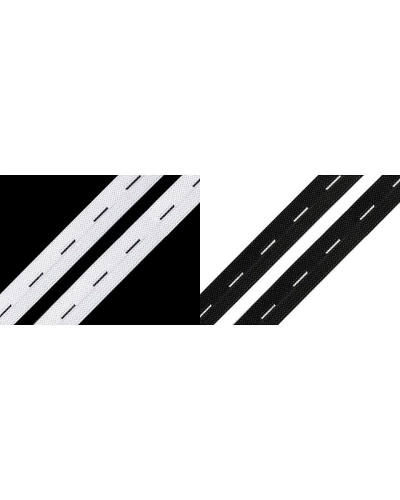 Elastic cu butoniere, lățime 20 mm - 30 m | Mimib