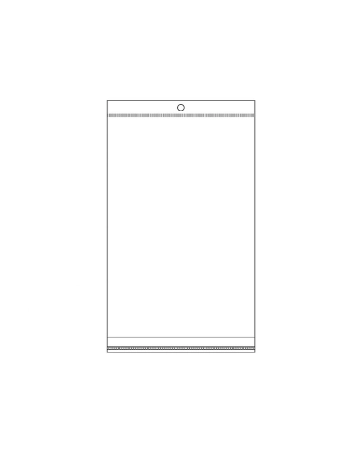 PP vrecko s lepiacou lištou a závesom 15x25,5 cm - 100 ks | Mimib