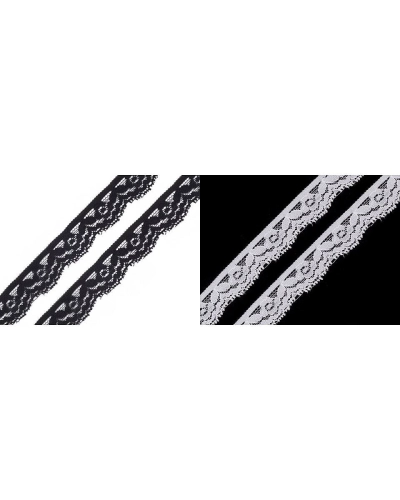 Čipka elastická šírka 20 mm - 25.2 m | Mimib