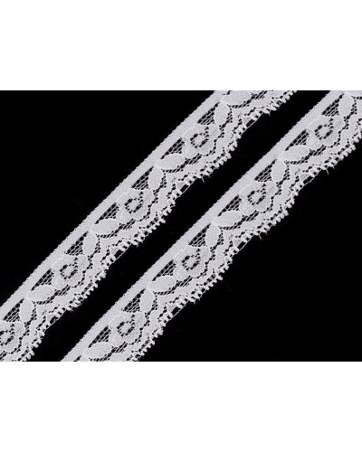 Čipka elastická šírka 20 mm - 25.2 m | Mimib