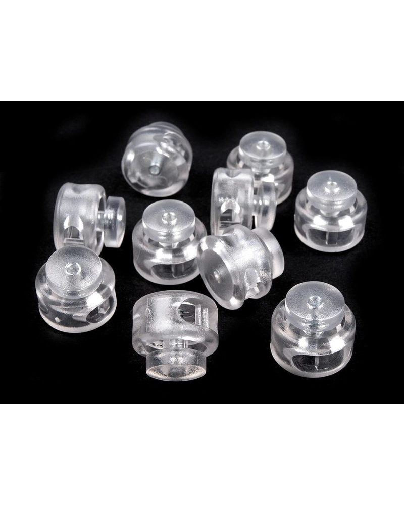 Brzdičky s dvoma dierkami 13x15 mm okrúhle - 10 ks | Mimib