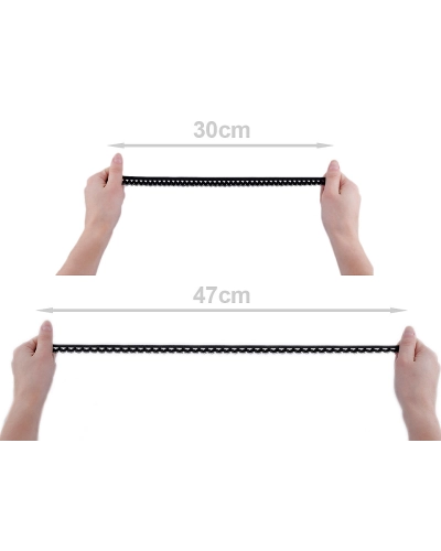 Guma ozdobná šírka 15 mm - 25 m | Mimib