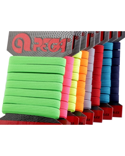 Elastic simplu colorat, lățime 7 mm - 1 card | Mimib