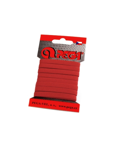 Elastic simplu colorat, lățime 7 mm - 1 card | Mimib