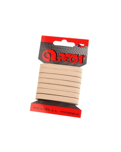 Elastic simplu colorat, lățime 7 mm - 1 card | Mimib