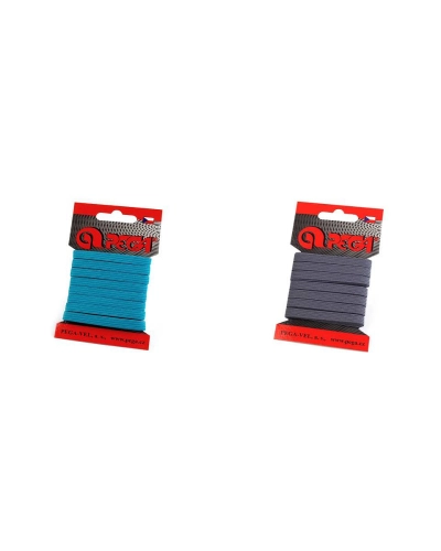 Elastic simplu colorat, lățime 7 mm - 1 card | Mimib
