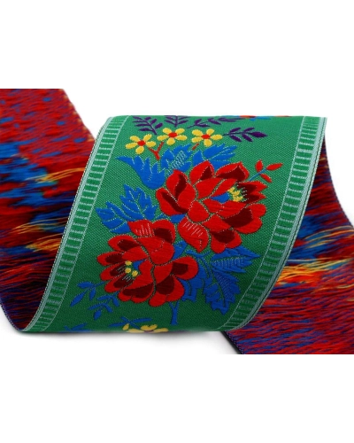 Bandă cu motive tradiționale, lățime 55 mm - 1 m | Mimib