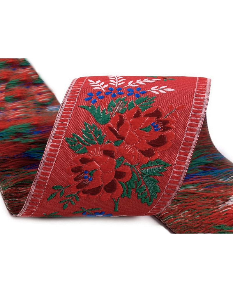 Bandă cu motive tradiționale, lățime 55 mm - 1 m | Mimib