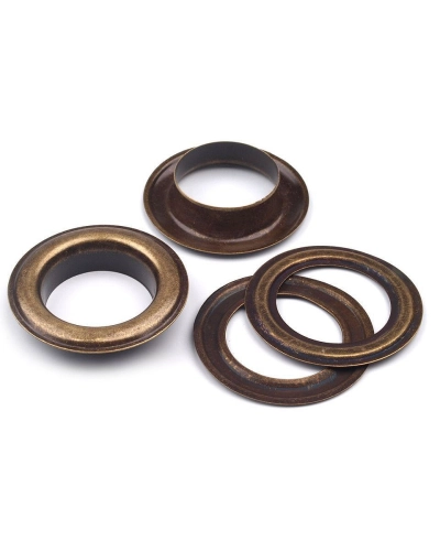 Ocheți metalici, Ø22 mm - 10 pereche | Mimib