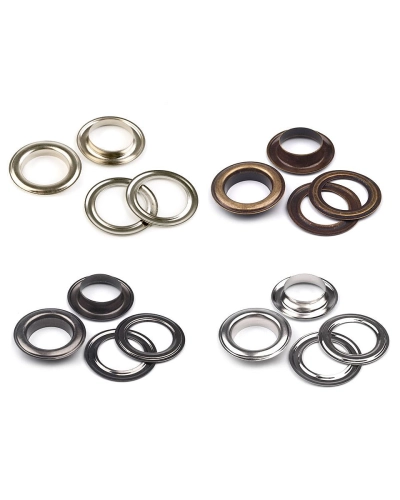 Ocheți metalici, Ø22 mm - 10 pereche | Mimib